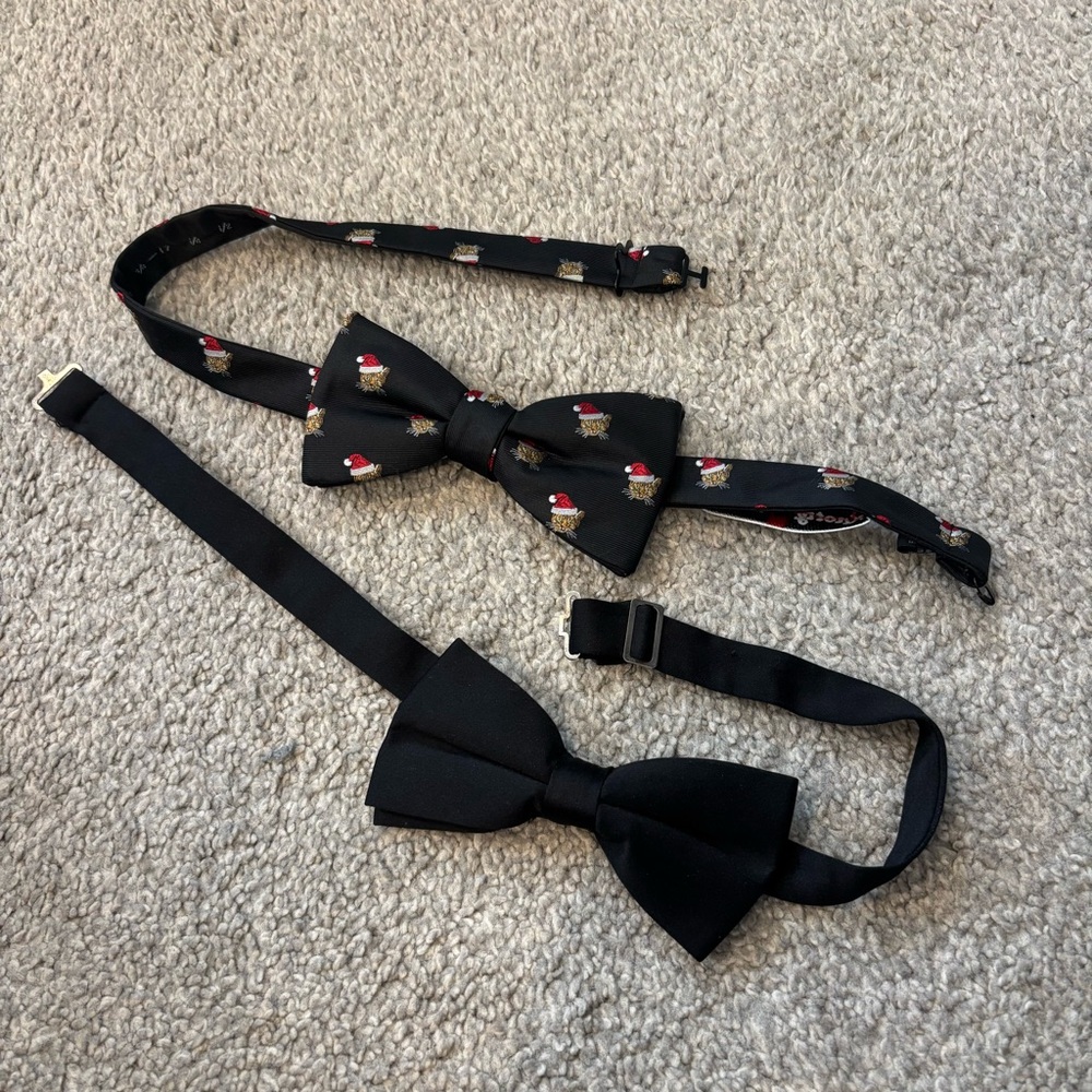 Black Bow Ties